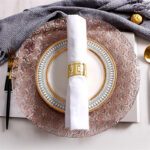 Wholesale Glass Charger Plate PZ-005